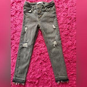 Zara Girl Ripped Jeans Size 7